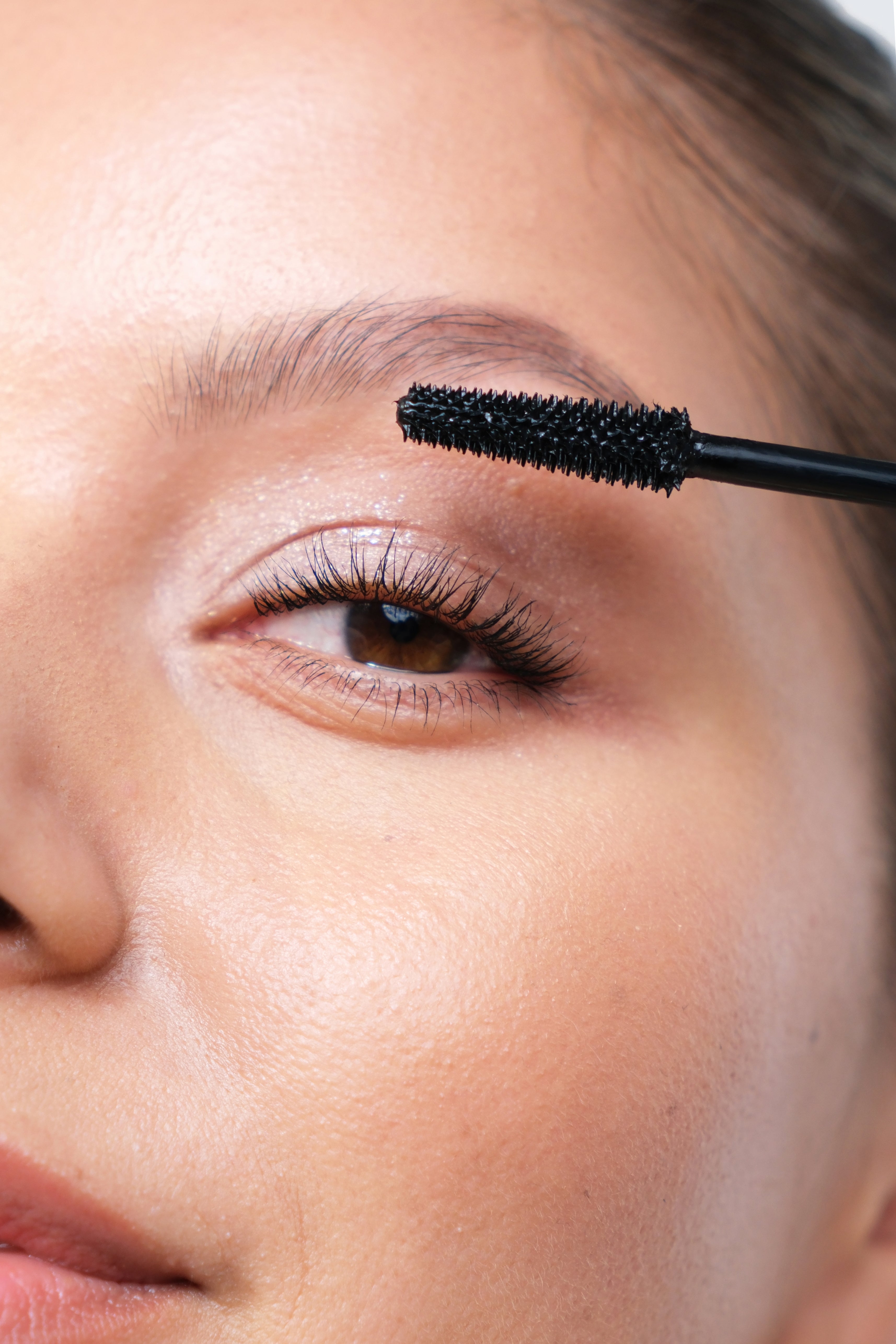 Xlash mascara of wimperverzorging in close-up