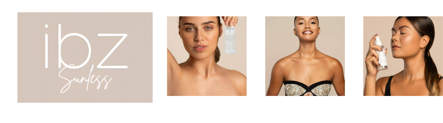 IBZ Sunless collectie — professionele zelfbruiner producten en tanning tools