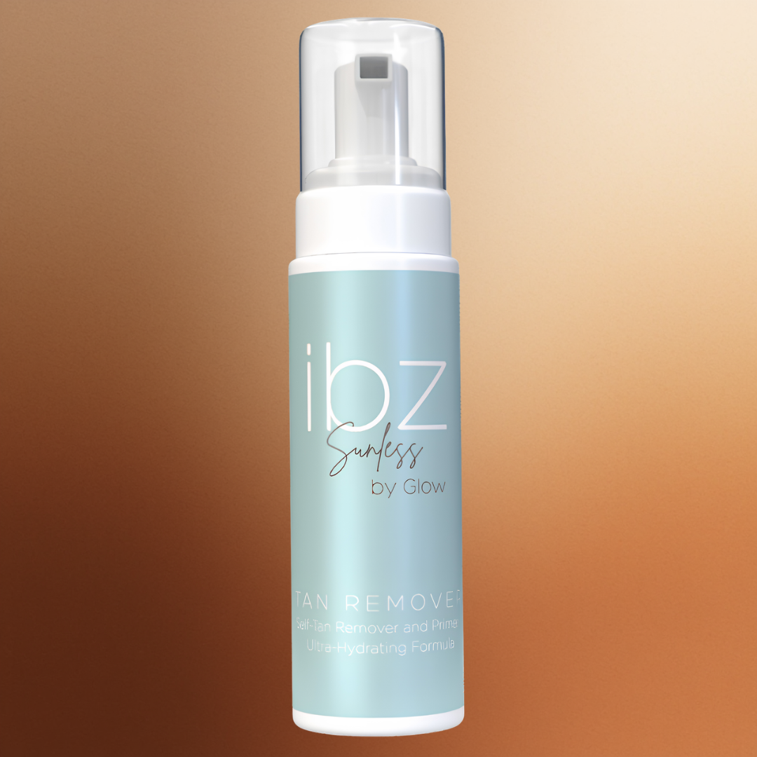 IBZ Sunless Tan Remover & Primer 200ml fles voor het verwijderen en voorbereiden van de huid