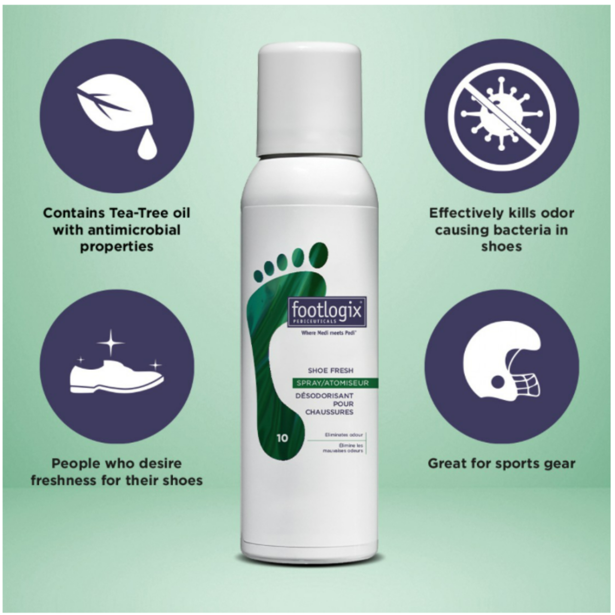 Footlogix® Shoe Fresh Deodorant Spray 125ml
