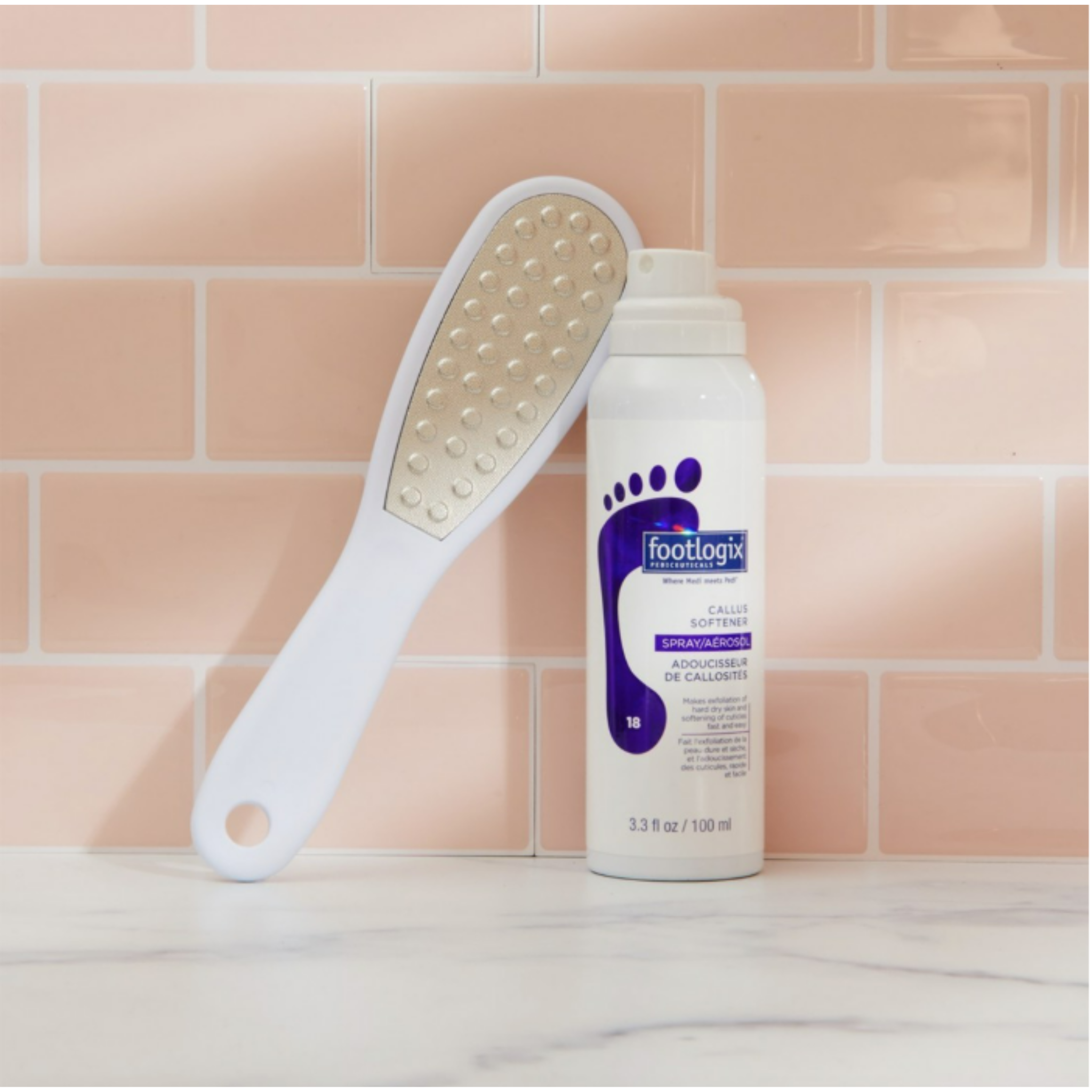 Footlogix® At Home Callus Softener 100ml + Retail File