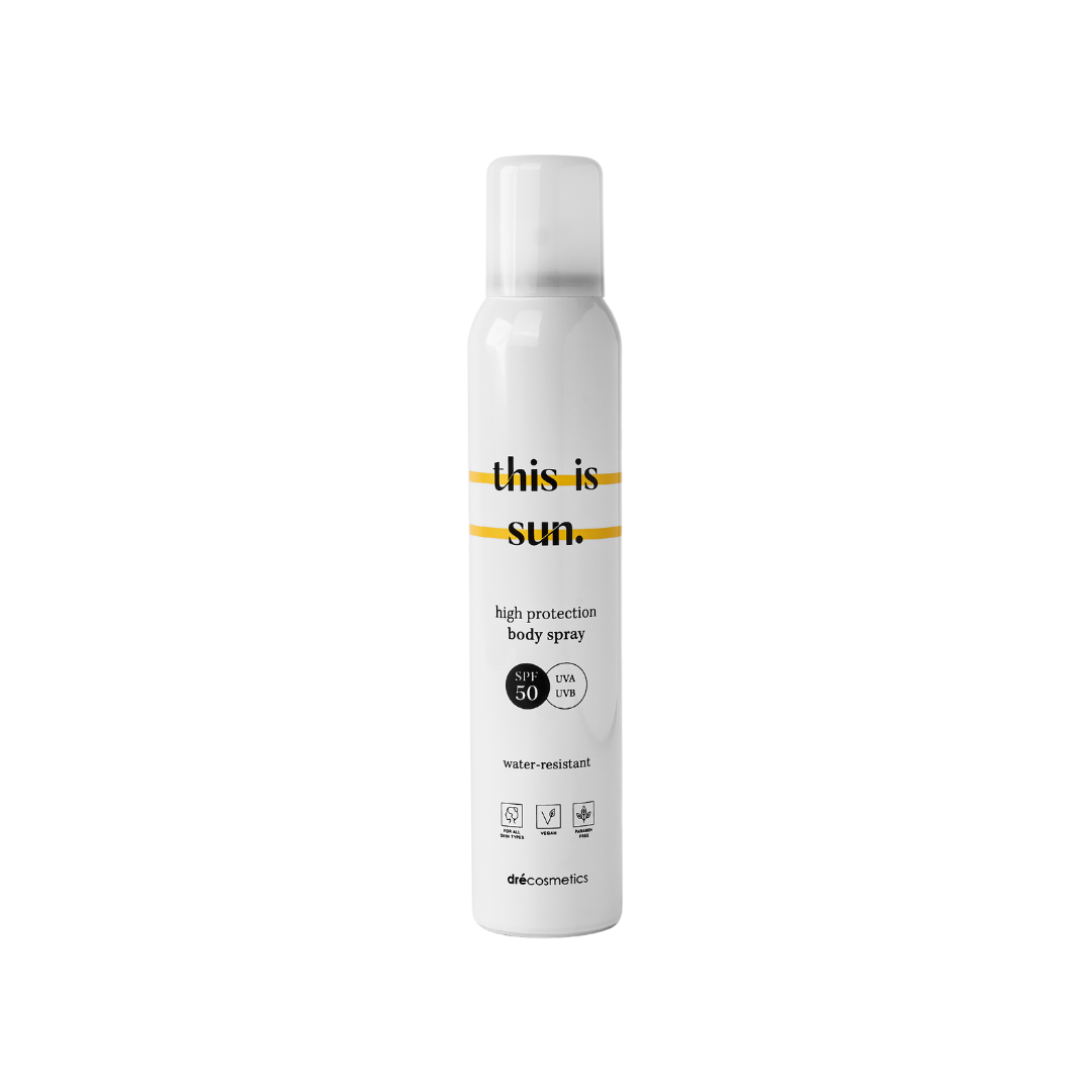 Invisible Body Spray SPF50 'this is sun.' (150ml)