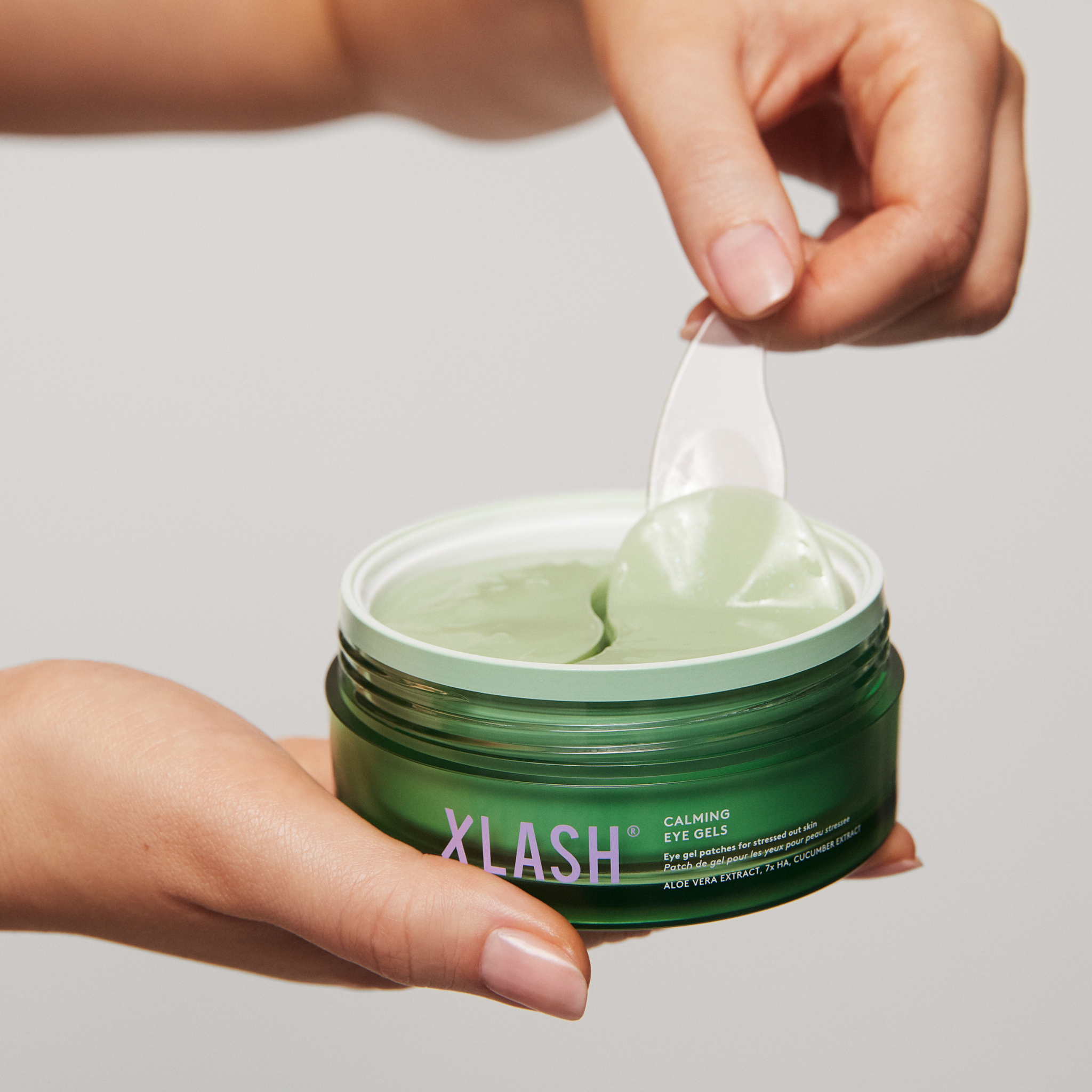 Xlash Calming Eye Gel Patches – uit de verpakking