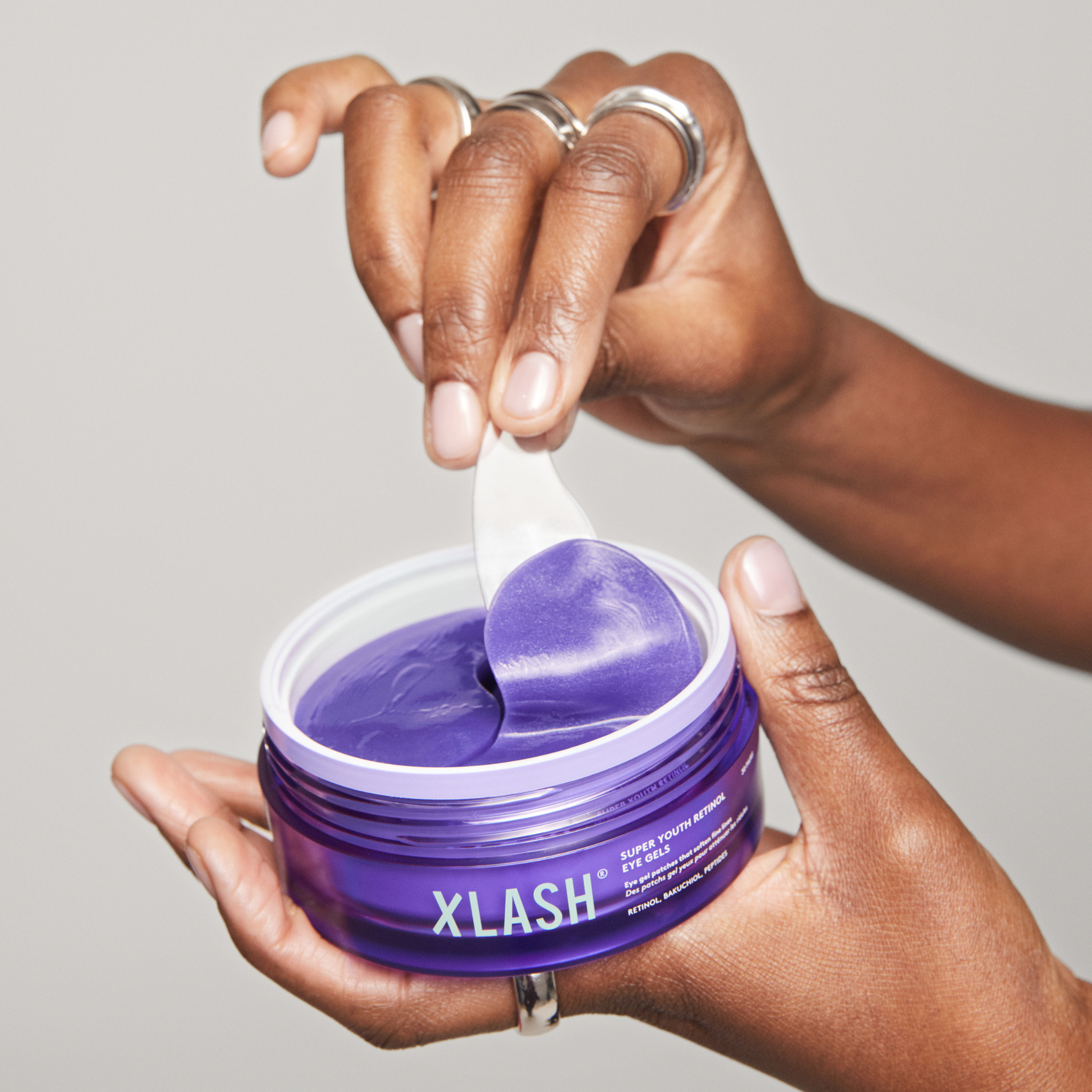 Xlash Super Youth Retinol Eye Gel Patches  - uit de verpakking genomen