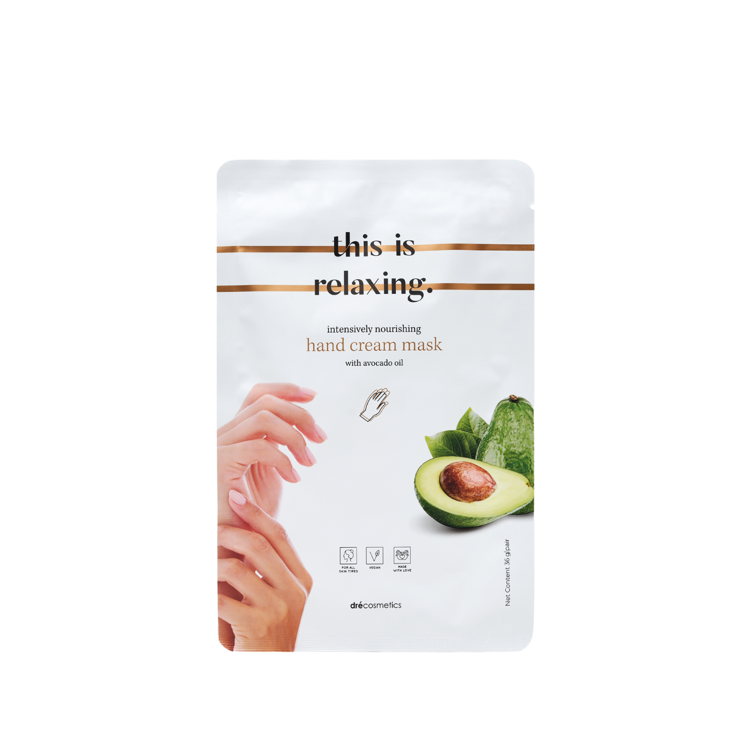 this is relaxing.' handmasker (1 stuk)