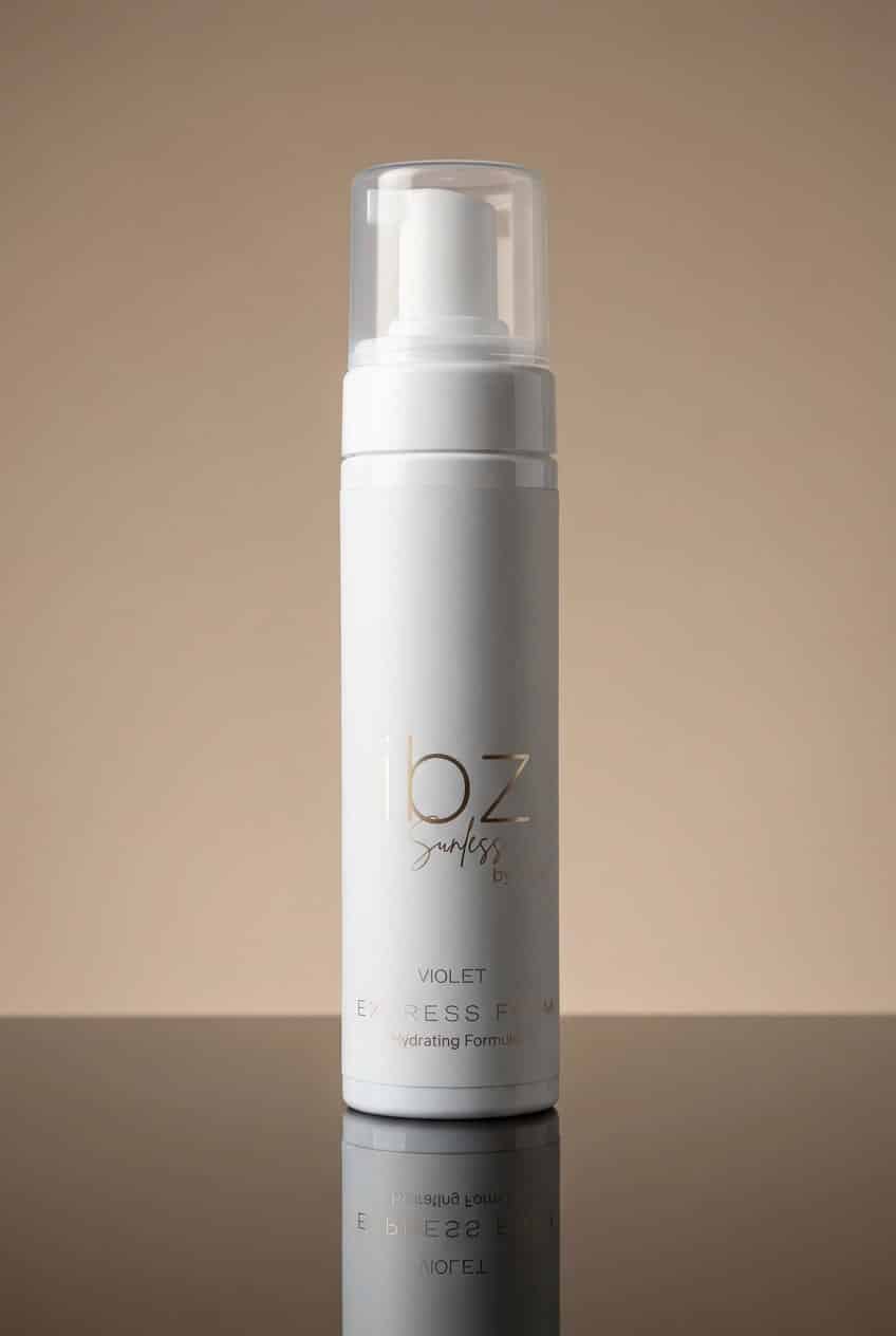 BZ Sunless Glow Express Foam Olive Dark – zelfbruinende mousse voor een intense, natuurlijke glow