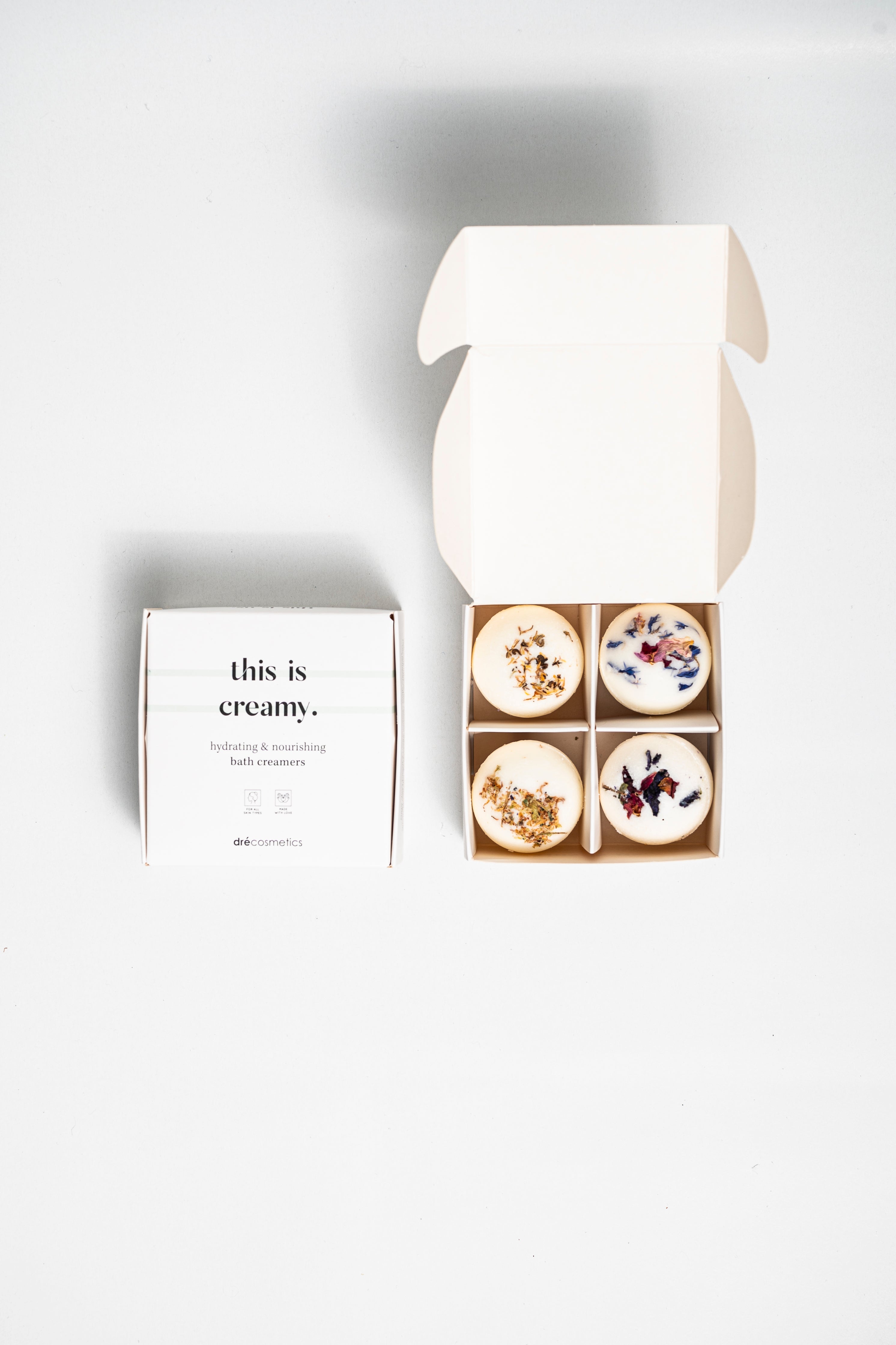 Bath Creamers 'this is creamy.' (doosje met 4 stuks)
