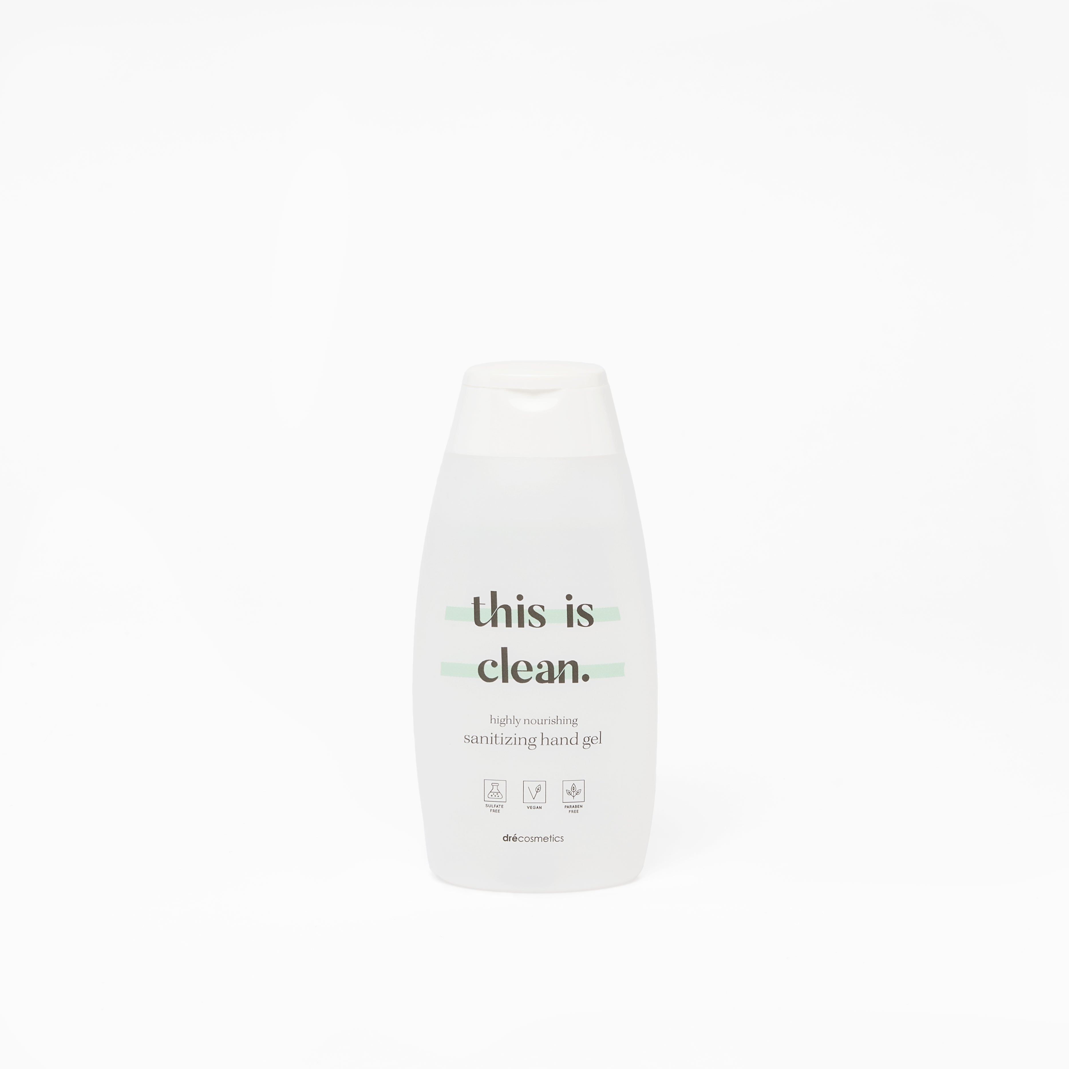 Hand Gel 'this is clean.'
